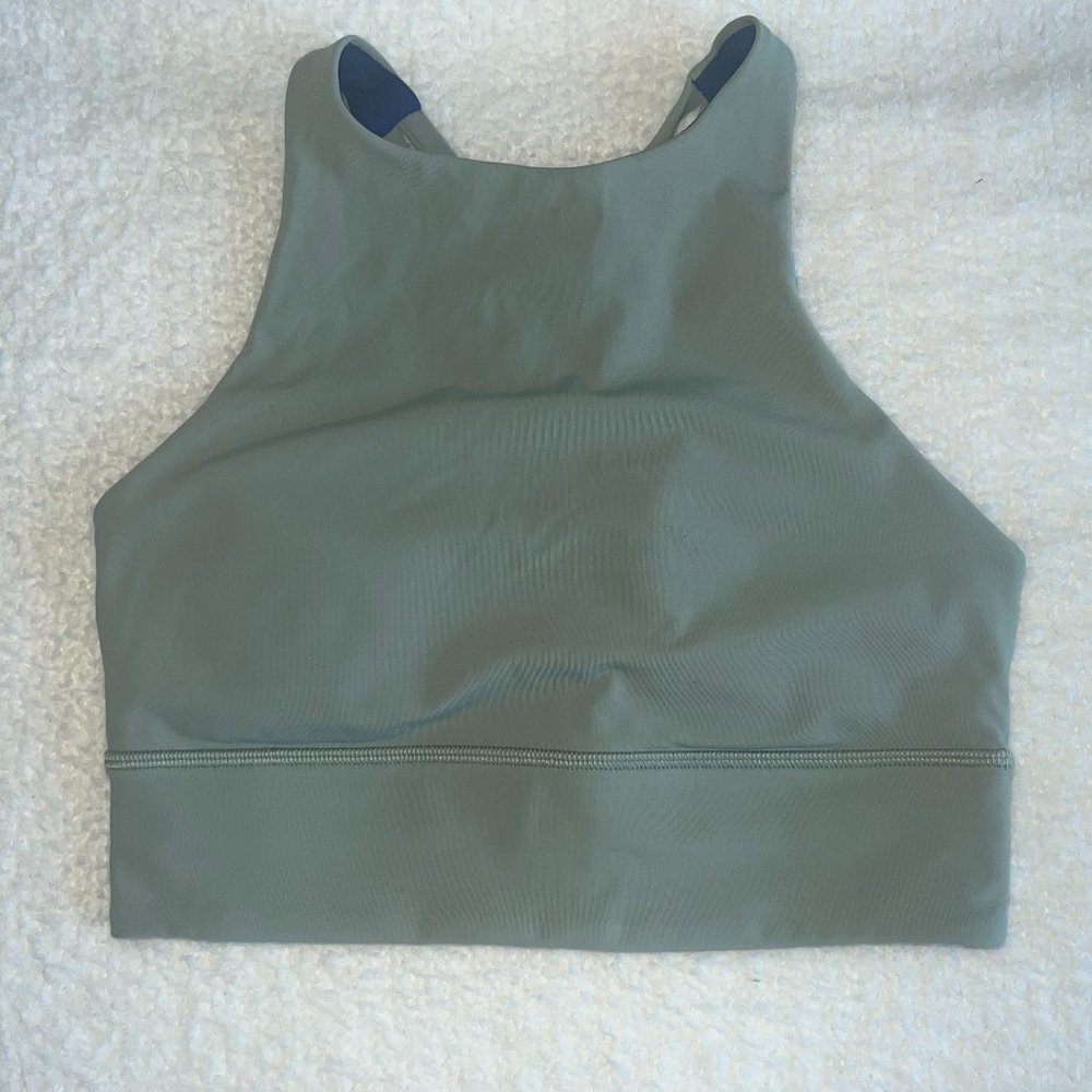 lululemon Energy High-Neck Longline Bra like new